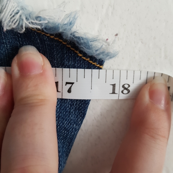 Guess Crop Denim Vest with Patches - Picture 8 of 11